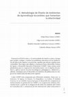 Research paper thumbnail of Metodología de Diseño de Ambientes de Aprendizaje Accesibles que fomentan la Afectividad