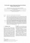 Research paper thumbnail of The Descriptive Analysis of Hoax Spread through Social Media in Indonesia Media Perspective