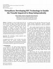 Research paper thumbnail of VirtualEyez: Developing NFC Technology to Enable the Visually Impaired to Shop Independently