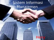 Research paper thumbnail of Sistem Informasi Manajemen