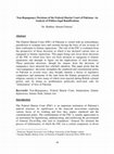 Research paper thumbnail of Non-Repugnancy Decisions of the Federal Shariat Court of Pakistan: An Analysis of Politico-legal Ramifications