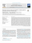 Research paper thumbnail of Multicriteria decision-making and probabilistic weighing applied to sustainable assessment of beef life cycle