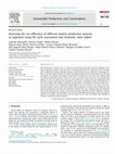 Research paper thumbnail of Assessing the eco-efficiency of different poultry production systems: an approach using life cycle assessment and economic value added