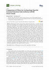 Research paper thumbnail of Comparison of Filters for Archaeology-Specific Ground Extraction from Airborne LiDAR Point Clouds