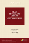 Research paper thumbnail of İSLAM TETKİKLERİ DERGİSİ/Journal of Islamic Review 10/2