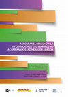 Research paper thumbnail of Informe: ASEGURAR EL DERECHO A LA INFORMACIÓN DE LOS MENORES NO ACOMPAÑADOS (ADIMENA) EN ARAGÓN