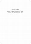 Research paper thumbnail of Leszek Nowak, Polska droga od socjalizmu. Pisma polityczne 1980-1989, red. K. Brzechczyn, Poznań, IPN 2011, ss. 756