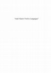 Research paper thumbnail of Le lettere di alcuni filologi italiani conservate negli archivi di Praga, in N. Bolatti Guzzo, P. Taracha (eds.), “And I Knew Twelve Languages”. A Tribute to Massimo Poetto on the Occasion of His 70th Birthday, Warsaw, 715-733.