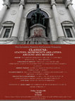 Research paper thumbnail of Panel: Classics&: Statues, Monuments and Cities: Ancient and Modern