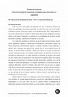 Research paper thumbnail of Tiempos de urgencia: sobre la necesidad de mutaciones ontológicas para horizontes no-capitalistas