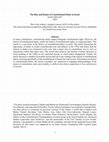 Research paper thumbnail of The Rise and Demise of Constitutional Duties in Israel