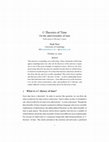 Research paper thumbnail of C-Theories of Time: On the adirectionality of time