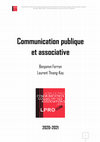 Research paper thumbnail of Communication publique et associative (2020-2021)