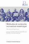 Research paper thumbnail of Méthodes de recherche en contexte numérique: Une orientation qualitative