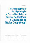 Research paper thumbnail of Aula 2 - SELIC (Sistema Especial de Liquidação e Custódia) e CETIP (Central de Custódia e Liquidação de Títulos)