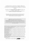 Research paper thumbnail of A infecção dos rios Amazonas e Tapajós: olhares em confinamento de estudantes de antropologia em Santarém (Brasil)