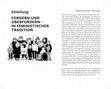 Research paper thumbnail of Einleitung: Fordern und Überfordern – In feministischer Tradition (Über Forderungen, hrsg. v. Magdalena Baran-Szoltys & Christian Berger, Kremayr & Scheriau, 2020)