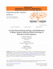 Research paper thumbnail of Low-Fee Private Schools, the State, and Globalization: A Market Analysis within the Political Sociology of Education and Development