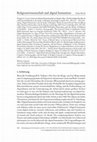 Research paper thumbnail of Religionswissenschaft und digital humanities