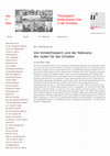 Research paper thumbnail of Von Kinderfressern und der Relevanz der Juden für die Christen