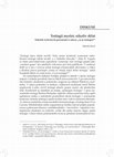 Research paper thumbnail of Teologii myslet, nikoliv dělat: Několik kritických poznámek k otázce "co je teologie?"