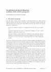 Research paper thumbnail of On individual and shared obligations: in defense of the activist's perspective