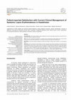 Research paper thumbnail of Patient-reported Satisfaction with Current Clinical Management of Systemic Lupus Erythematosus in Kazakhstan