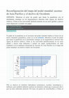 Research paper thumbnail of Reconfiguración del mapa del poder mundial: ascenso de Asia-Pacífico y el declive de Occidente