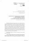 Research paper thumbnail of Nałożenie rąk w sakramentalnych obrzędach chrześcijańskiego Wschodu. Studium na przykładzie praktyki w Kościołach syryjskich i bizantyjskich