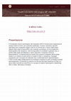 Research paper thumbnail of VEV: Vocabolario storico-etimologico del veneziano, diretto da Lorenzo Tomasin e Luca D'Onghia, http://vev.ovi.cnr.it