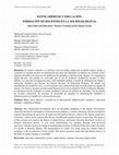 Research paper thumbnail of DATOS ABIERTOS Y EDUCACIÓN: FORMACIÓN DE DOCENTES EN LA SOCIEDAD DIGITAL