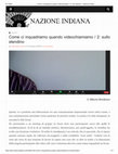 Research paper thumbnail of Come ci inquadriamo quando videochiamiamo / 2: sullo stendino