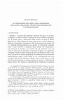 Research paper thumbnail of Le traduzioni dal greco nell'agiografia del nuovo millennio: prospettive filologiche e storiografiche