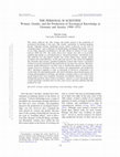 Research paper thumbnail of The Personal is Scientific: Women, Gender, and the Production of Sexological Knowledge in Germany and Austria, 1900 -1931