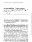 Research paper thumbnail of Fumerism as Queer Feminist Activism: Humour and Rage in the Lesbian Avengers' Visibility Politics