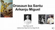 Research paper thumbnail of Orasaun ba Santu Arkanju Miguel