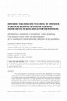 Research paper thumbnail of Distance teaching and teaching ‘as’ distance. A critical reading of online teaching instruments during and after the pandemic.