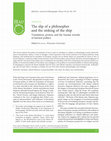 Research paper thumbnail of The slip of a philosopher and the sinking of the ship: Translation, protest, and the Iranian travails of learned politics