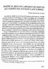 Research paper thumbnail of Práticas Rituais e regras de disputa no tempo da política em Sobral