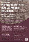 Research paper thumbnail of [conference poster] Roundtable: Historiography on (Early) Modern Religions