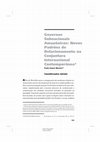 Research paper thumbnail of Governos subnacionais amazônicos: novos padrões de relacionamento na conjuntura internacional contemporânea