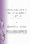 Research paper thumbnail of Common Sense: From Critique to Care (Arendt beyond Arendt)