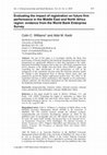 Research paper thumbnail of Evaluating the impact of registration on future firm performance in the Middle East and North Africa region: evidence from the World Bank Enterprise Survey