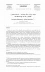 Research paper thumbnail of Central Asia -twenty-five years after the breakup of the USSR