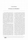 Research paper thumbnail of El fracaso en la filosofía [in Spanish]