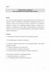 Research paper thumbnail of Unité 3 L'approche par compétences dans l'enseignement du français langue étrangère