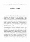 Research paper thumbnail of Climate Justice