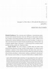 Research paper thumbnail of Jacques Derrida ir Elisabeth Roudinesco pokalbis: Mirties bausmės