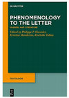 Research paper thumbnail of Phenomenology to the Letter: Husserl and Literature