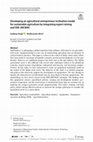 Research paper thumbnail of Developing an agricultural entrepreneur inclination model for sustainable agriculture by integrating expert mining and ISM–MICMAC